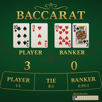 Romibet - Baccarat Table Igra - Elegantna Igra
